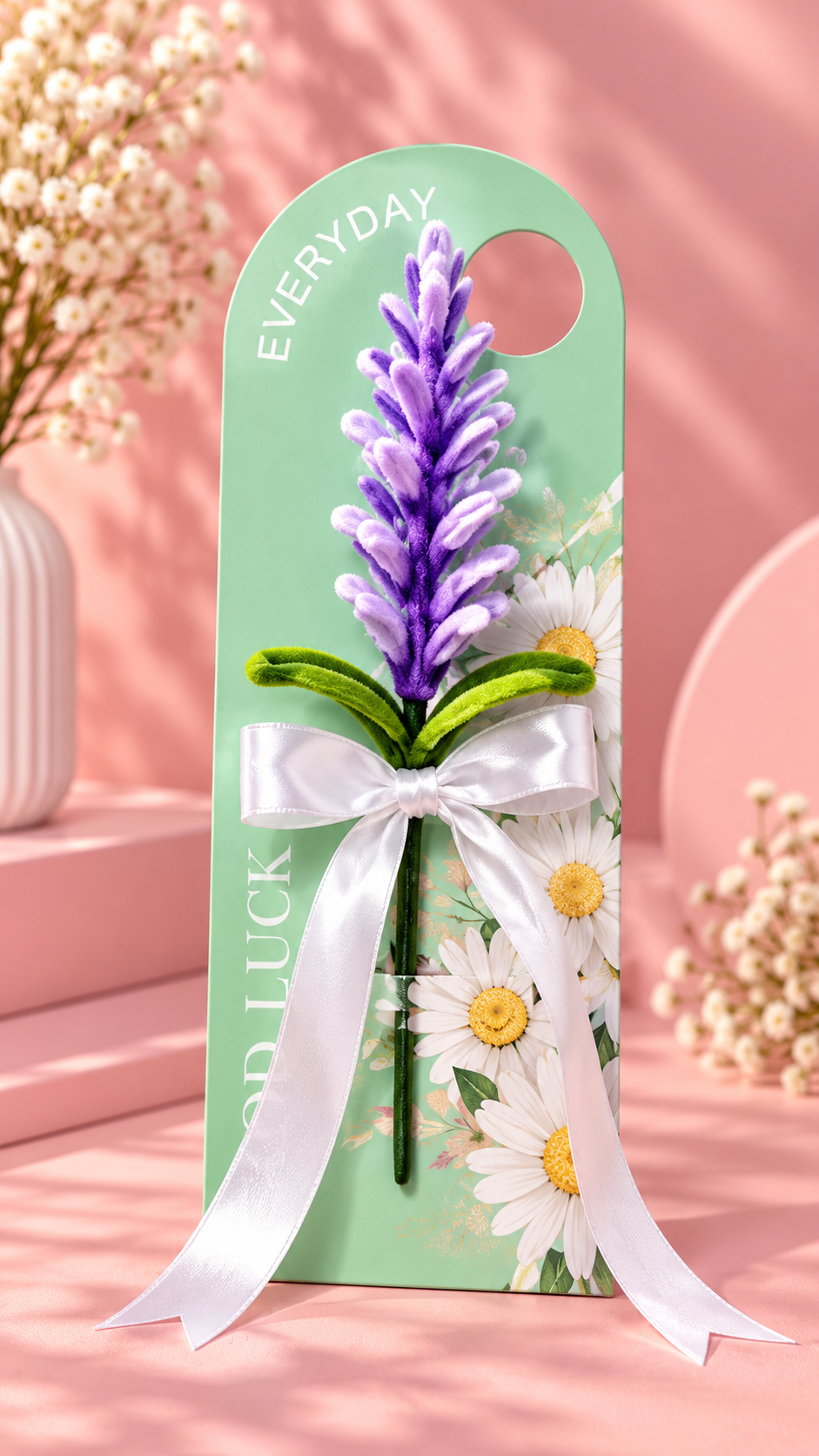 Lavender Sprig Card
