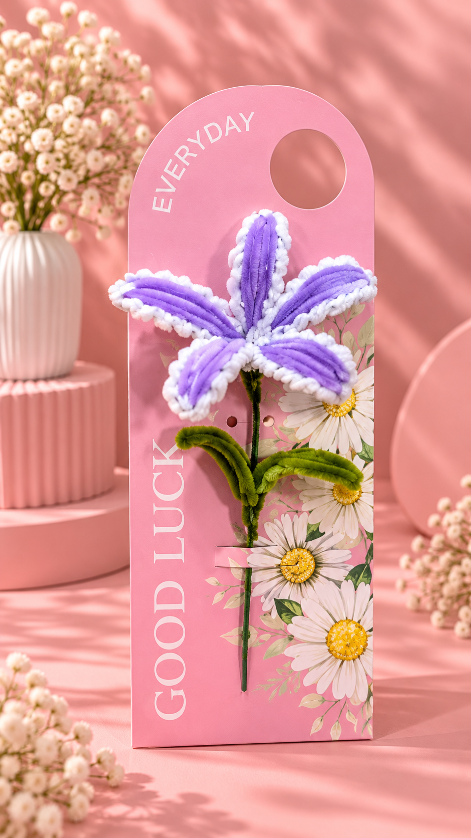 Purple Lily Card