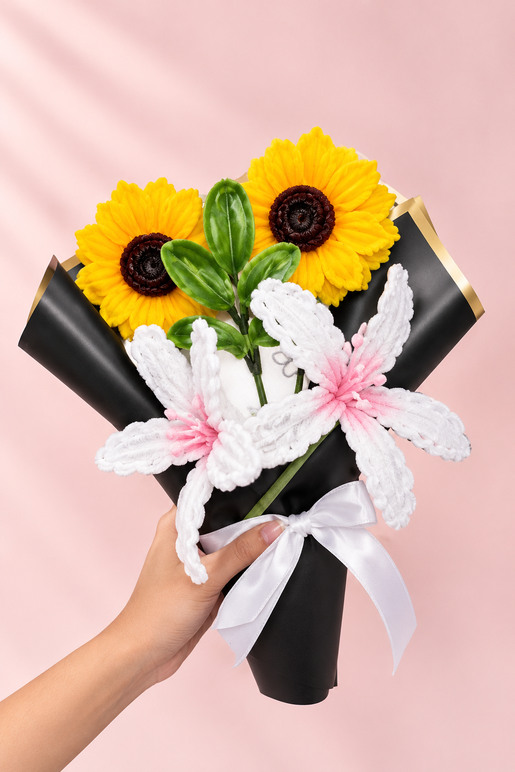 Sunflower & Lily Bouquet